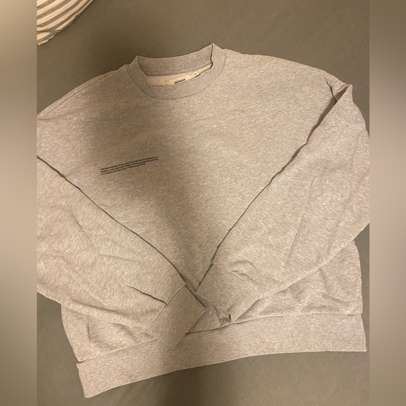 Pangaia Tops - Pangaia heather gray small sweatshirt. Unisex.
